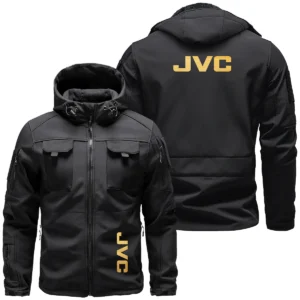 JVC Photography Videography Exclusive Logo Outdoor Tactical Beetle Hooded Jacket With Pockets - BLPT71124A1JVCBHJ