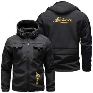 Leica Photography Videography Exclusive Logo Outdoor Tactical Beetle Hooded Jacket With Pockets - BLPT71124A1LCBHJ