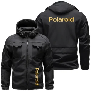 Polaroid Photography Videography Exclusive Logo Outdoor Tactical Beetle Hooded Jacket With Pockets - BLPT71124A1PLRBHJ