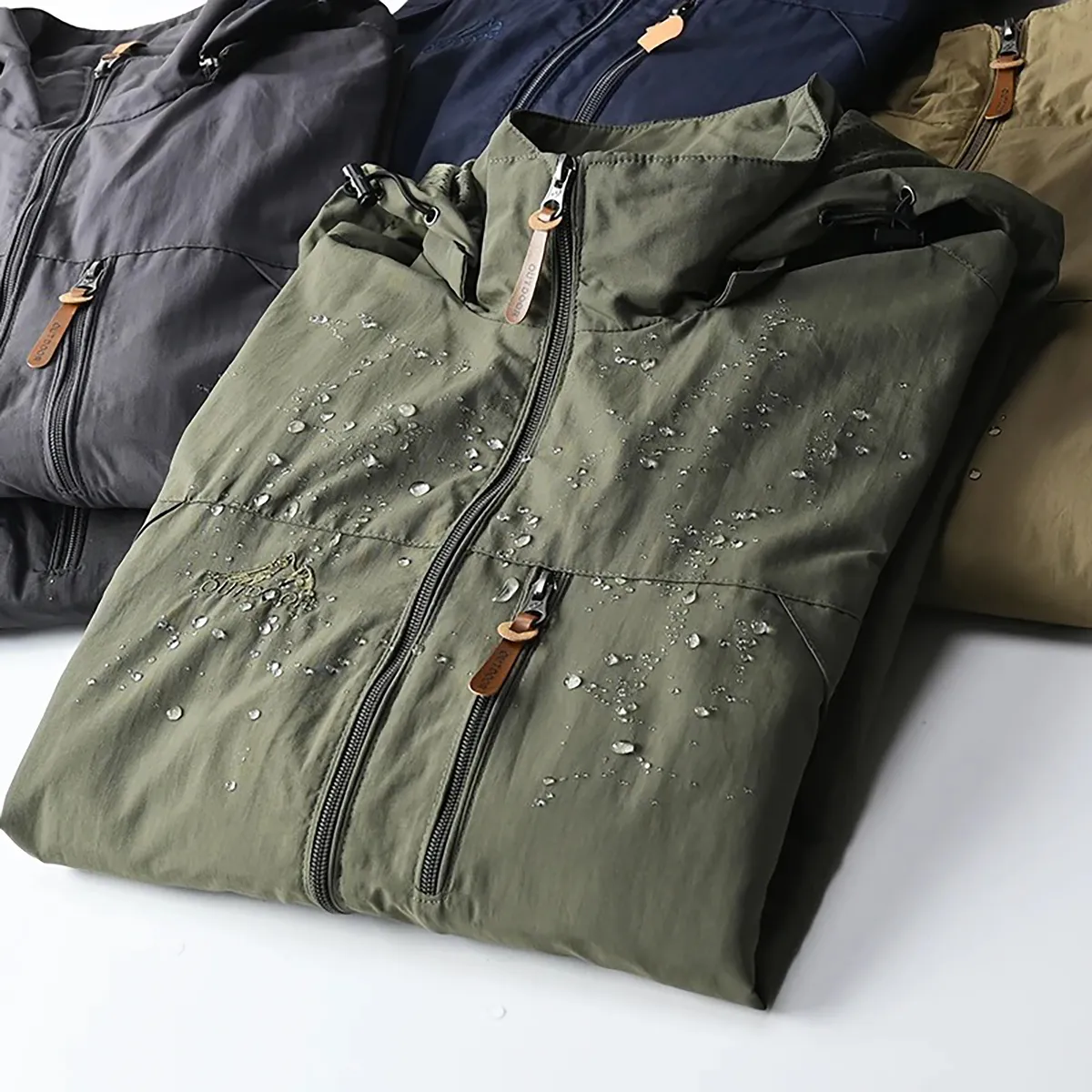 JVC Photography Videography Exclusive Logo Waterproof Outdoor Jacket BLPT141024A1JVCWOJ