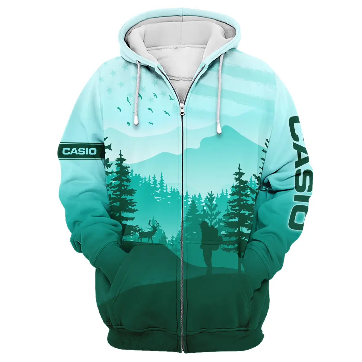 And Into The Forest I Go To Lose My Mind And Find My Soul Casio Photography Videography Apparel All Over Prints BL281024A1CS - Zipper Hoodie