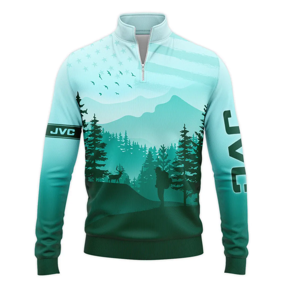 And Into The Forest I Go To Lose My Mind And Find My Soul JVC Photography Videography Apparel All Over Prints BL281024A1JVC - Quarter-Zip Jacket
