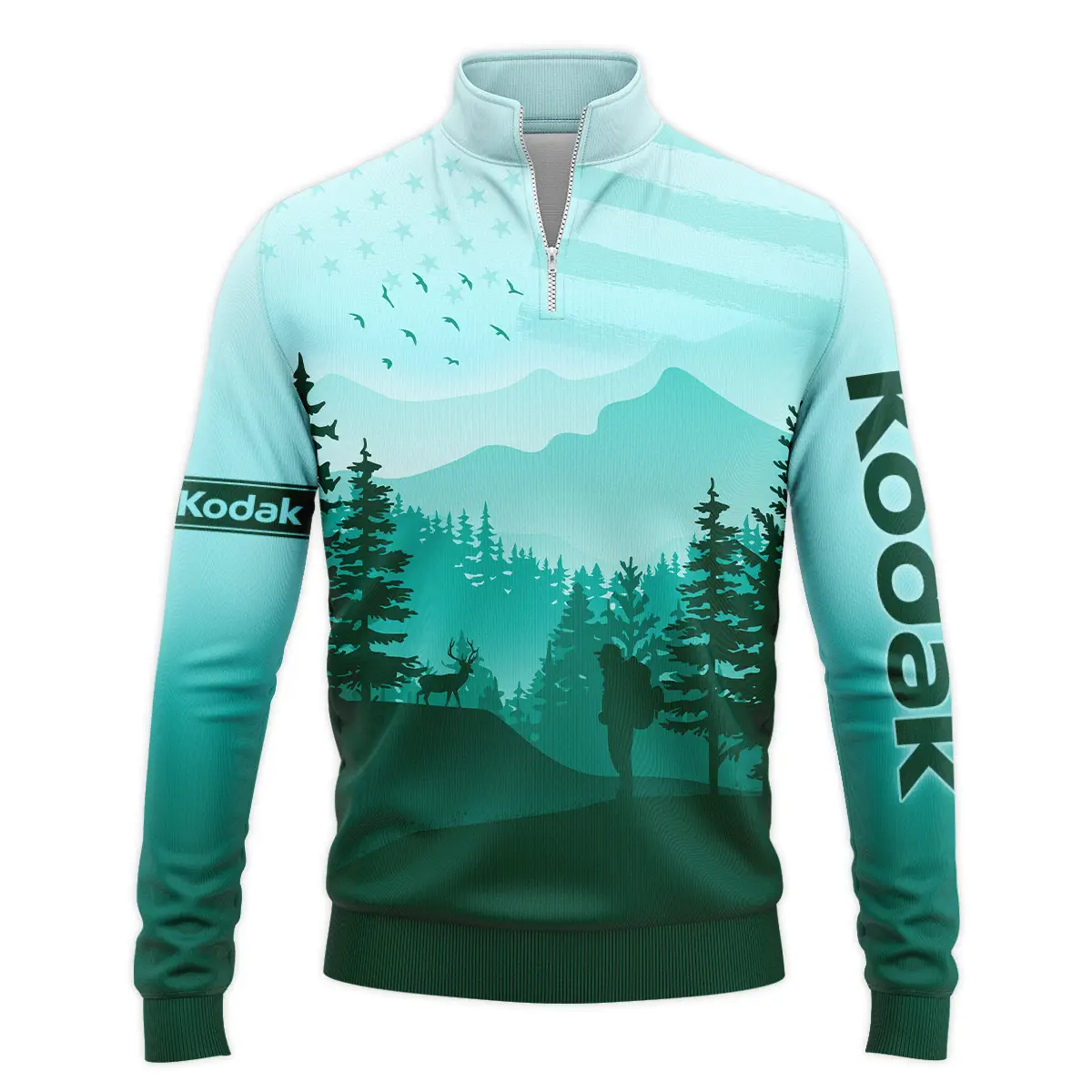 And Into The Forest I Go To Lose My Mind And Find My Soul Kodak Photography Videography Apparel All Over Prints BL281024A1KD - Quarter-Zip Jacket