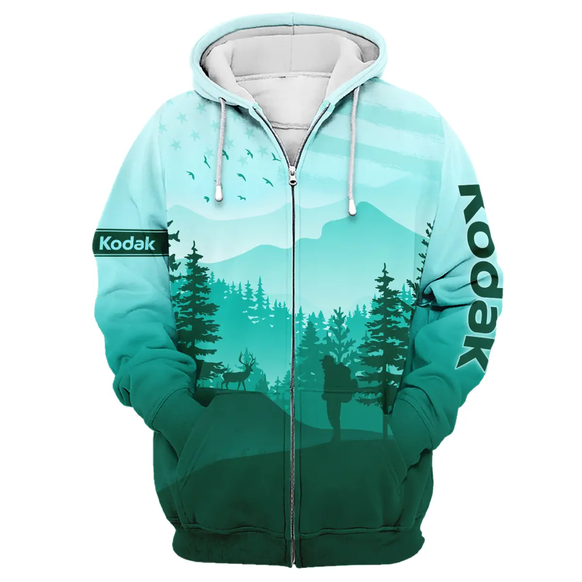 And Into The Forest I Go To Lose My Mind And Find My Soul Kodak Photography Videography Apparel All Over Prints BL281024A1KD - Zipper Hoodie