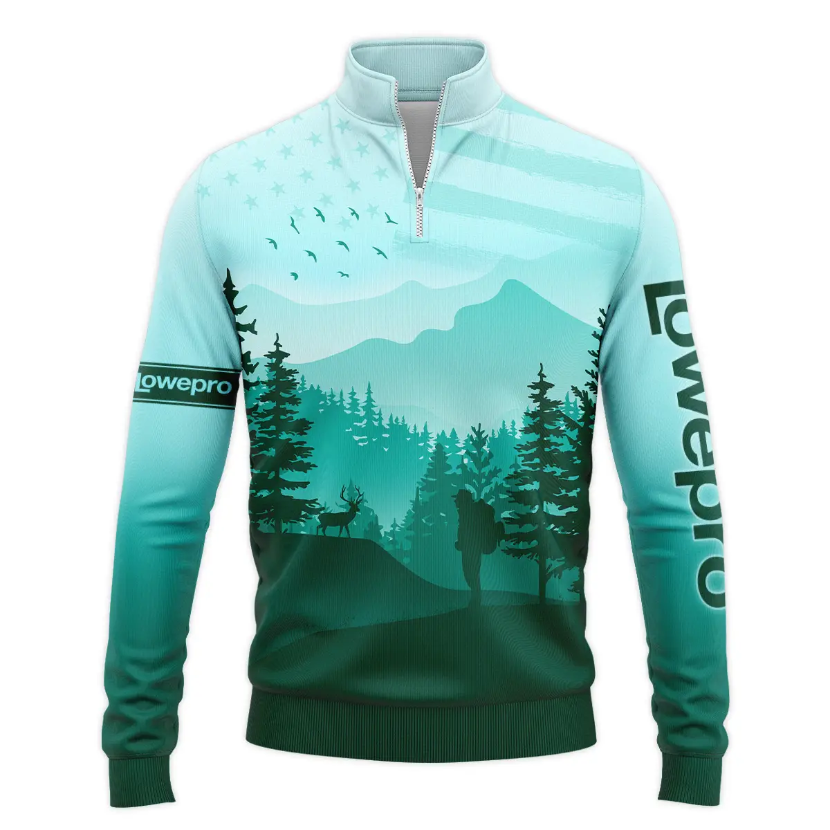 And Into The Forest I Go To Lose My Mind And Find My Soul Lowepro Photography Videography Apparel All Over Prints BL281024A1LP - Quarter-Zip Jacket