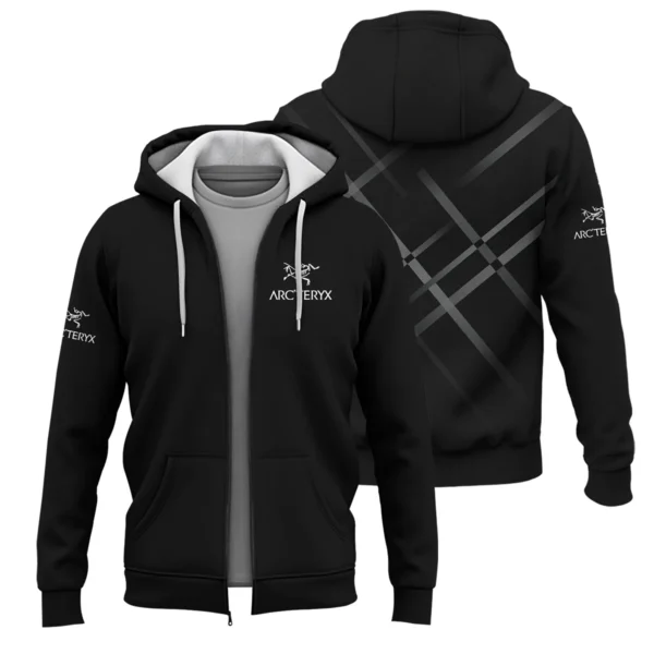 Arc'teryx Outdoor Clothing Brand Exclusive Logo Zipper Hoodie BLBR291124A3ATR