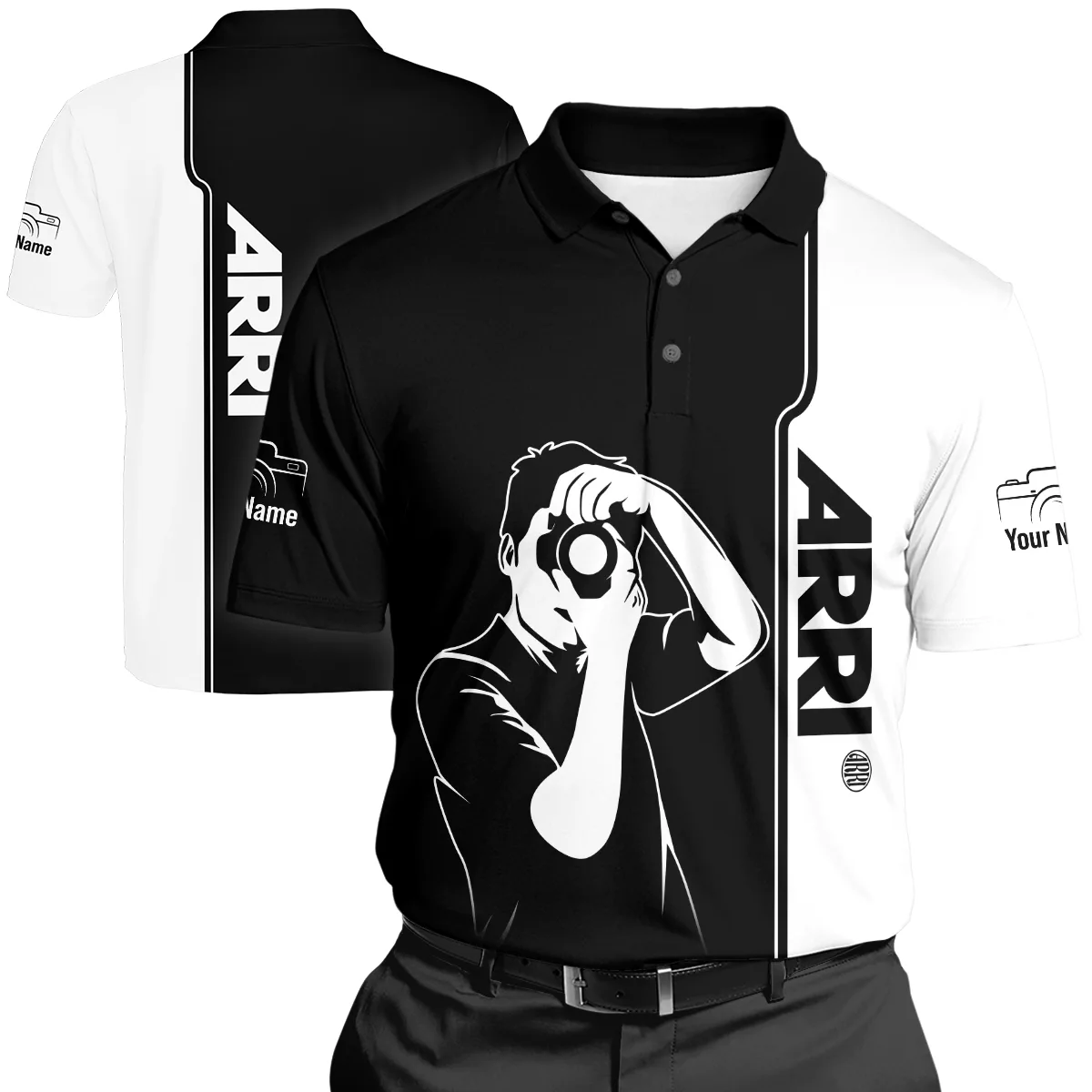 Arri Photography Videography Polo Shirt All Over Prints BLPT141224A1AR