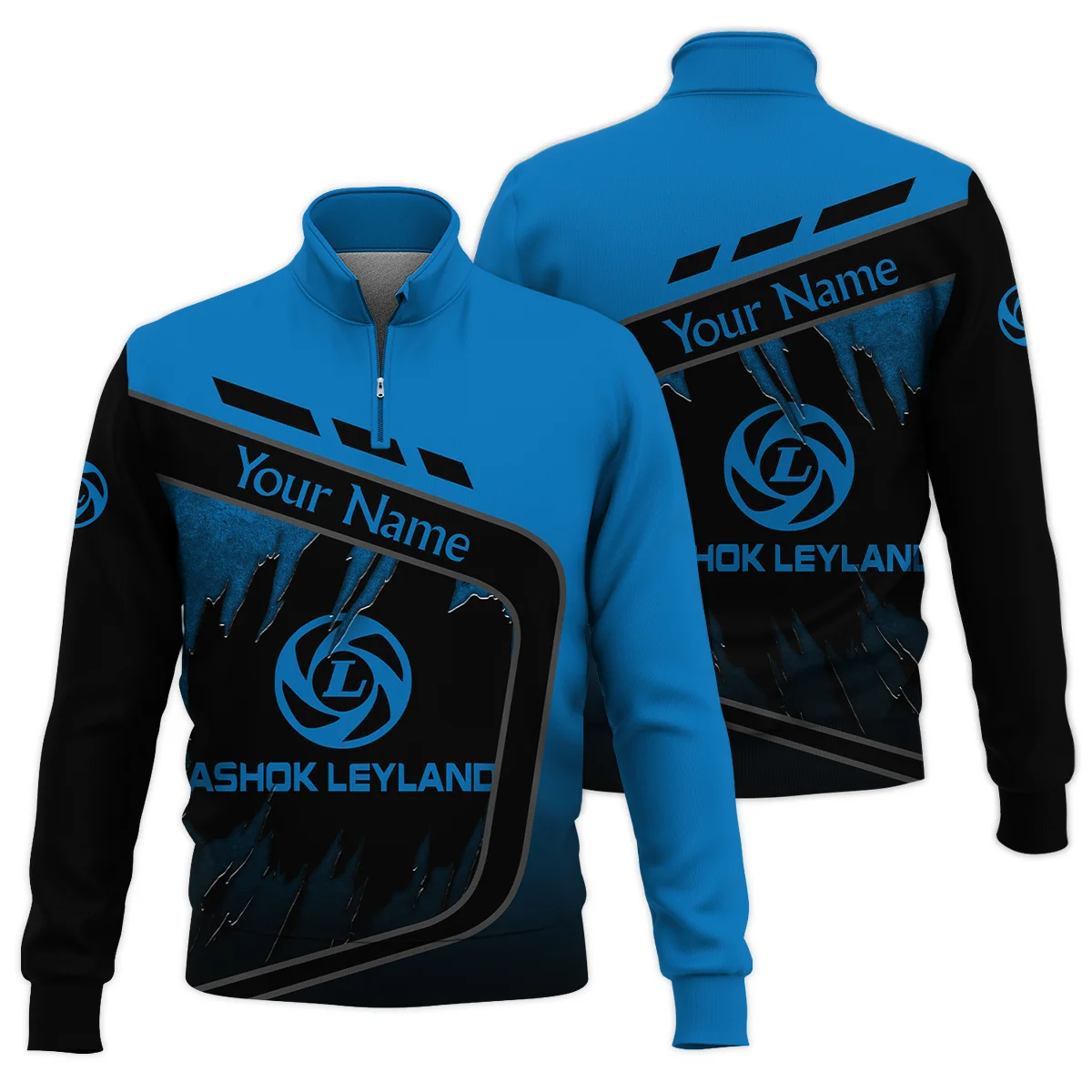 Ashok Leyland Gift For Trucker Quarter-Zip Jacket All Over Prints BLT21125ALQTZ