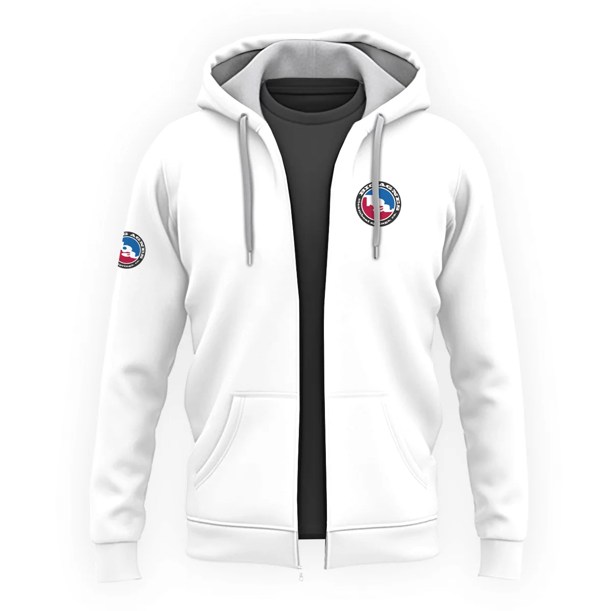 Big Agnes Outdoor Clothing Brand Exclusive Logo Zipper Hoodie BLBR291124A4BA