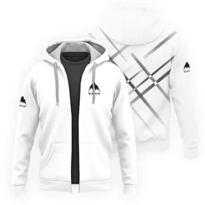 Burton Outdoor Clothing Brand Exclusive Logo Zipper Hoodie BLBR291124A4BUR