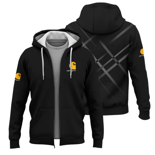 Carhartt Outdoor Clothing Brand Exclusive Logo Zipper Hoodie BLBR291124A3CAR