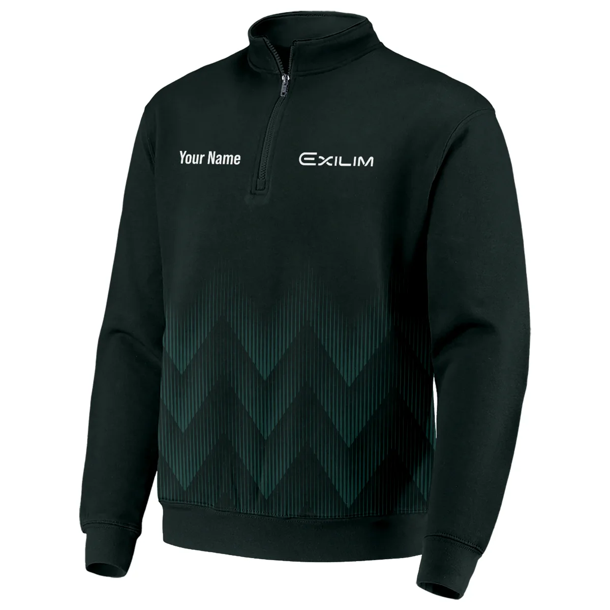 Casio Exilim Photography Videography Quarter-Zip Jacket All Over Prints BLGK61224A2CS