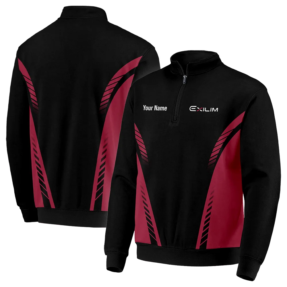 Casio Exilim Photography Videography Quarter-Zip Jacket All Over Prints BLPT161224A2CS