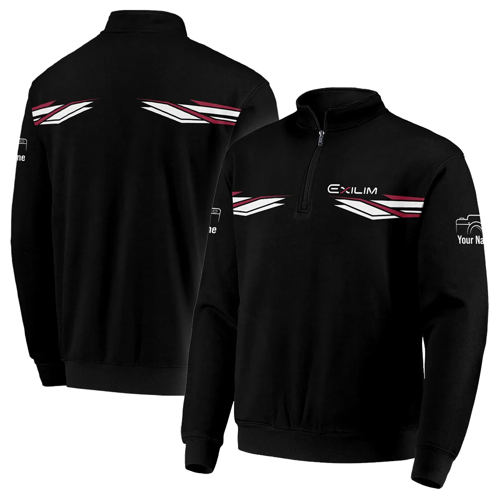 Casio Exilim Photography Videography Quarter-Zip Jacket All Over Prints BLPT181224A2CS
