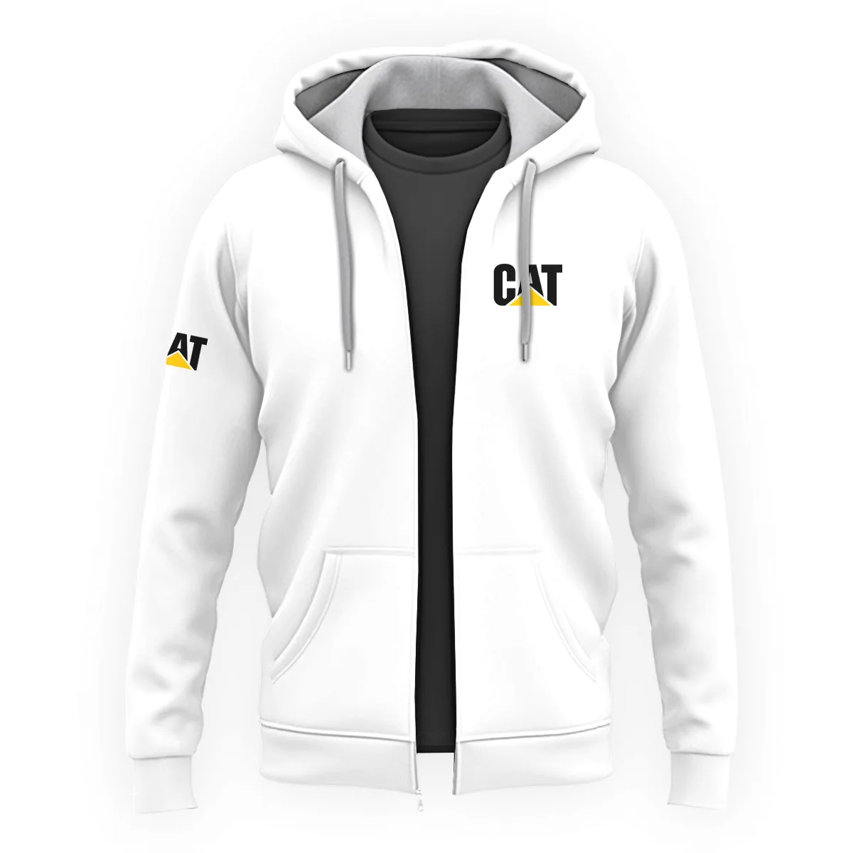 Caterpillar Outdoor Clothing Brand Exclusive Logo Zipper Hoodie BLBR291124A4CAT