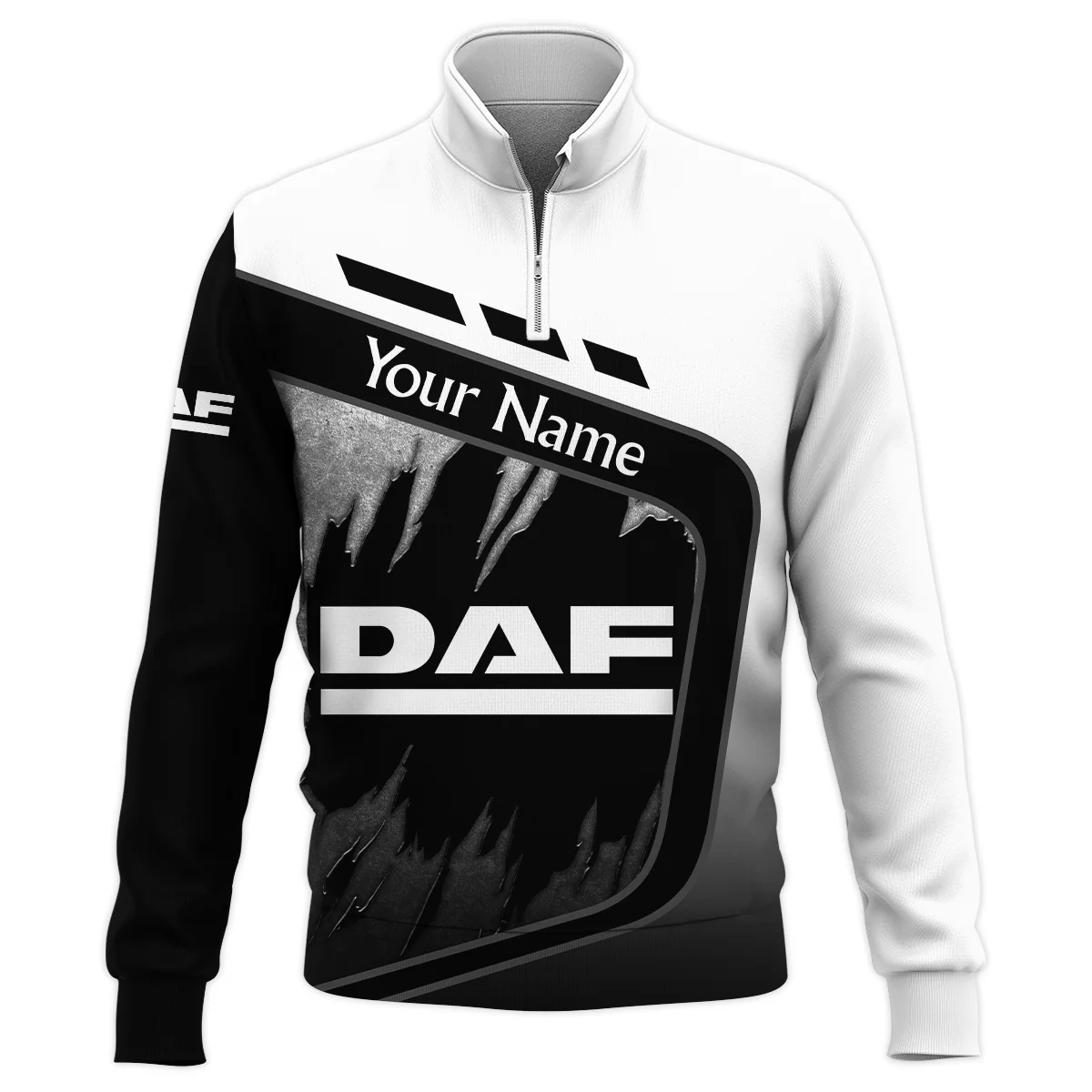 DAF Trucks Gift For Trucker Quarter-Zip Jacket All Over Prints BLT21125DAFQTZ