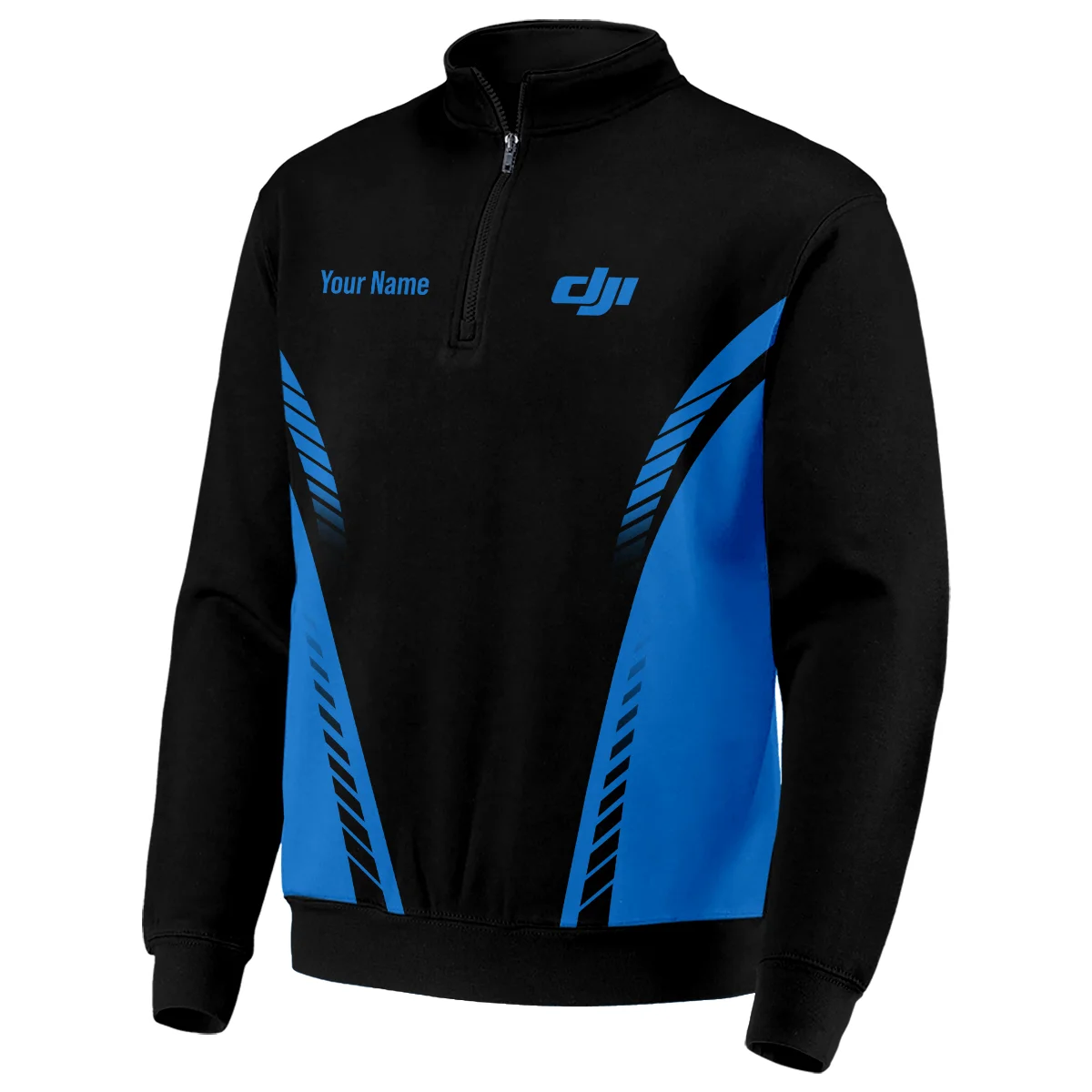DJI Photography Videography Quarter-Zip Jacket All Over Prints BLPT161224A2DJI