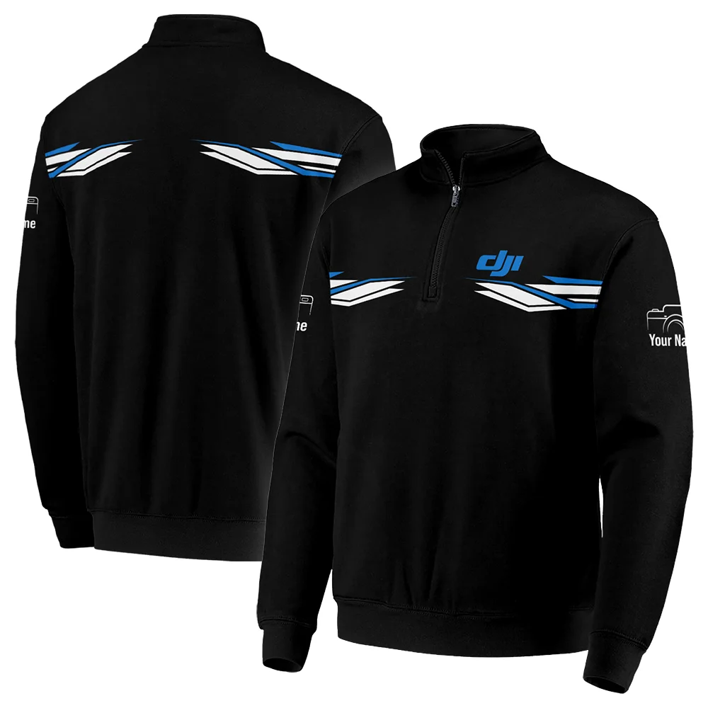 DJI Photography Videography Quarter-Zip Jacket All Over Prints BLPT181224A2DJI