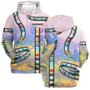 Film Reel Pattern Tamron Photography Videography Apparel All Over Prints BL291024A1TR - Hoodie