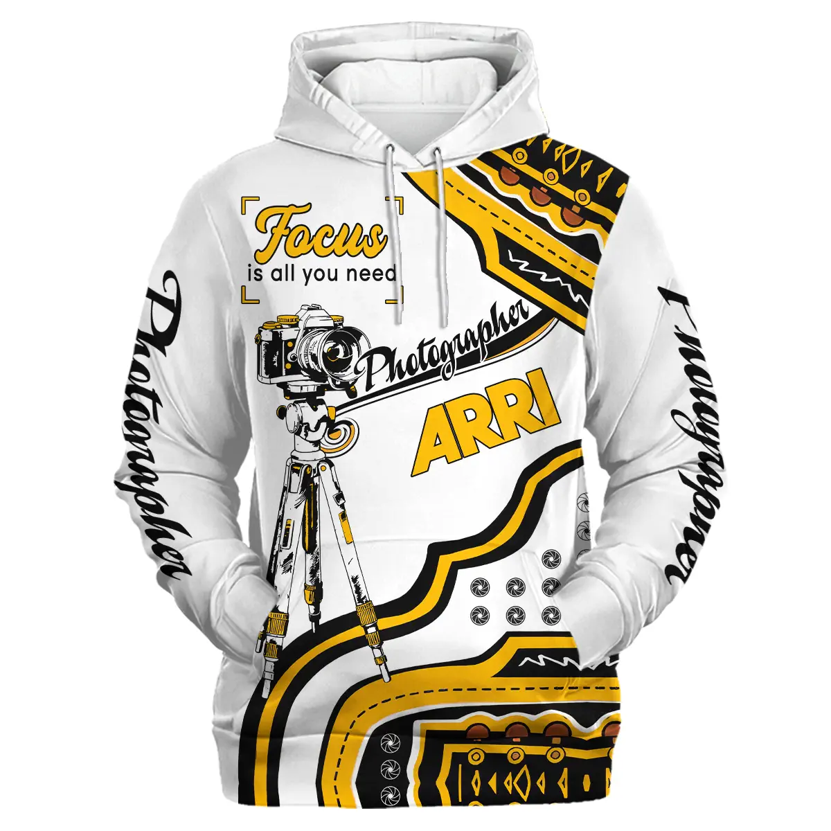 Focus Is All You Need Arri Photography Videography Apparel All Over Prints BL261024A1AR - Hoodie