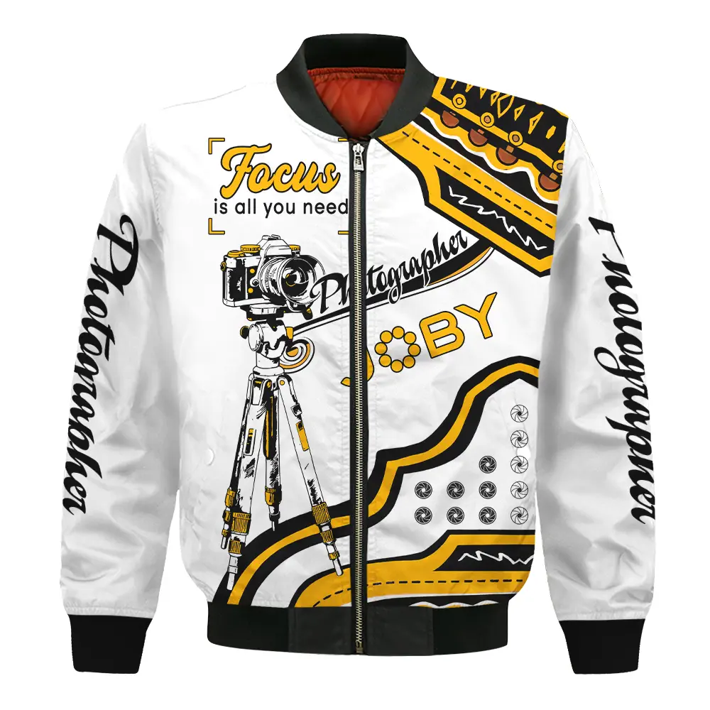 Focus Is All You Need Joby Photography Videography Apparel All Over Prints BL261024A1JB - Bomber