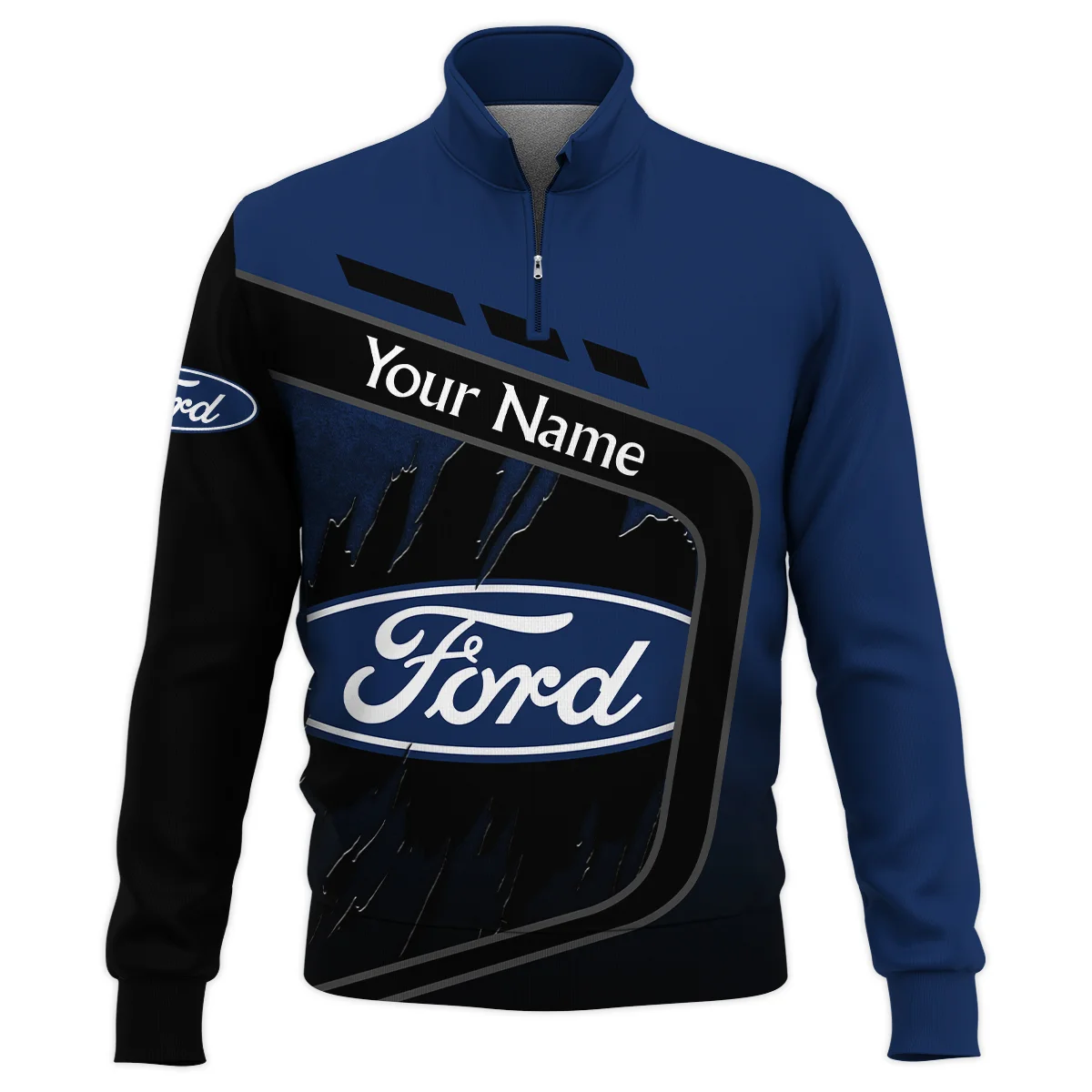 Ford Trucks Gift For Trucker Quarter-Zip Jacket All Over Prints BLT21125FTQTZ