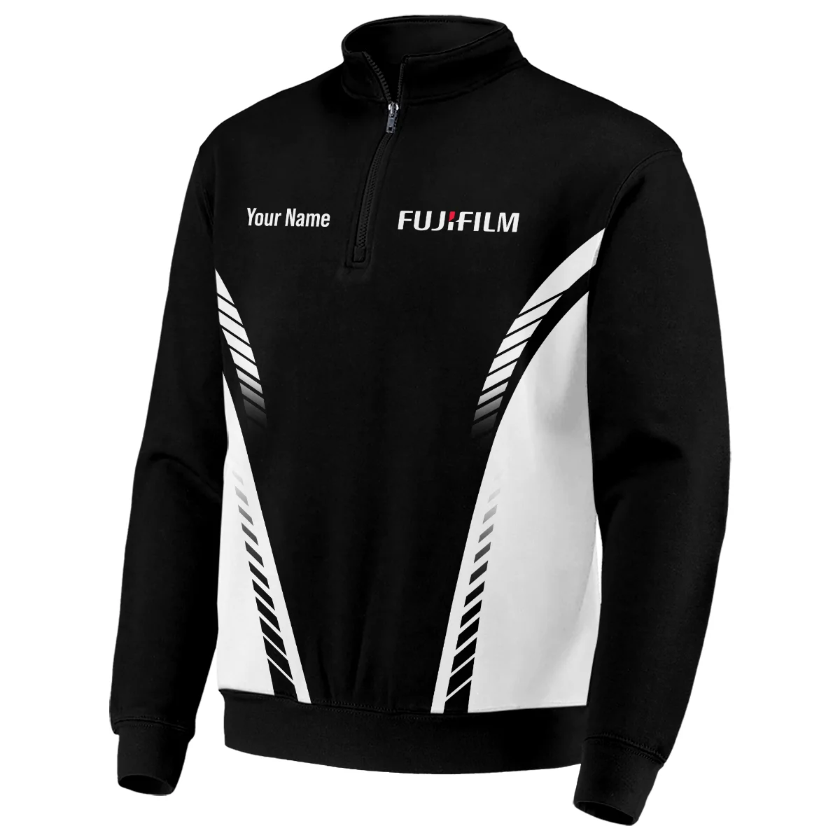 Fujifilm Photography Videography Quarter-Zip Jacket All Over Prints BLPT161224A2FJF