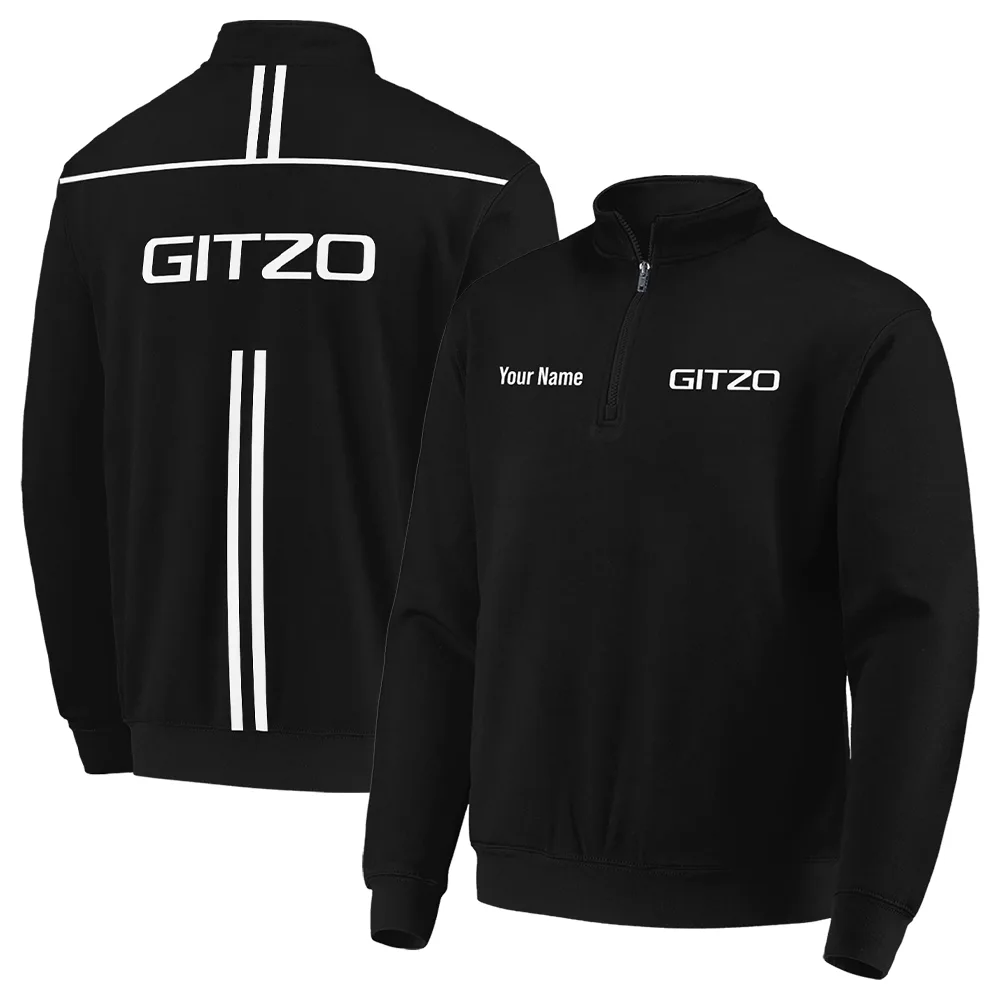 Gitzo Photography Videography Quarter-Zip Jacket All Over Prints BLGK51224A2GZ