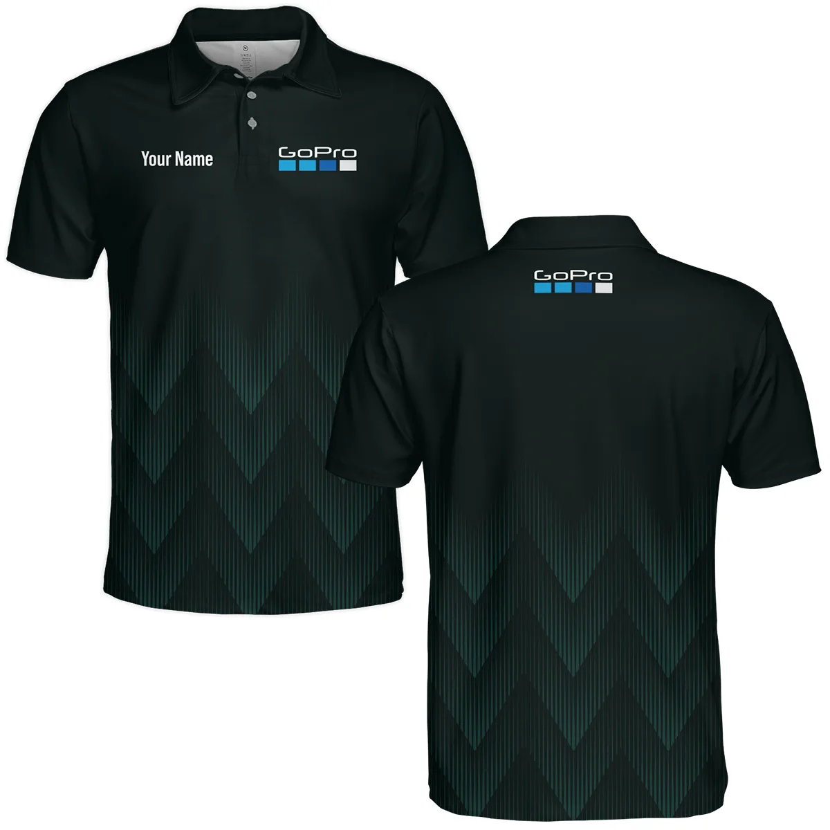 GoPro Photography Videography Polo Shirt All Over Prints BLGK61224A1GP