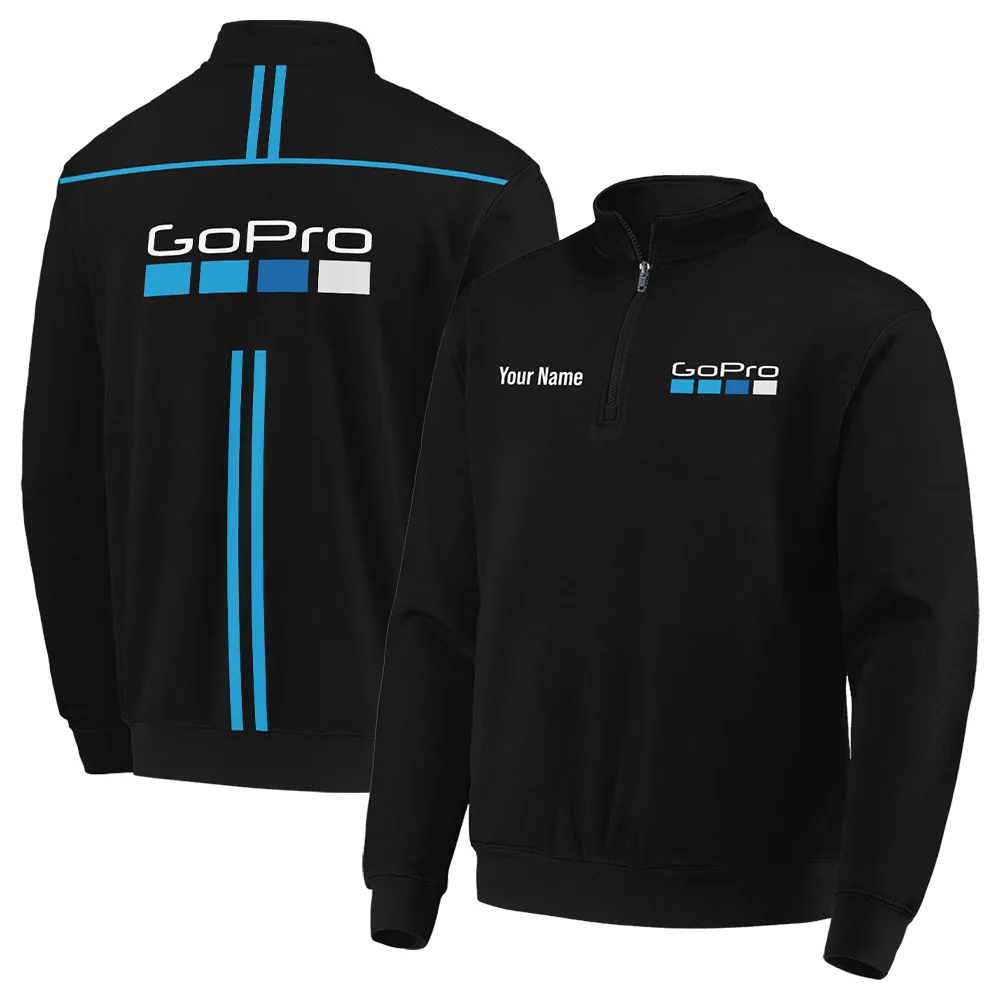 GoPro Photography Videography Quarter-Zip Jacket All Over Prints BLGK51224A2GP
