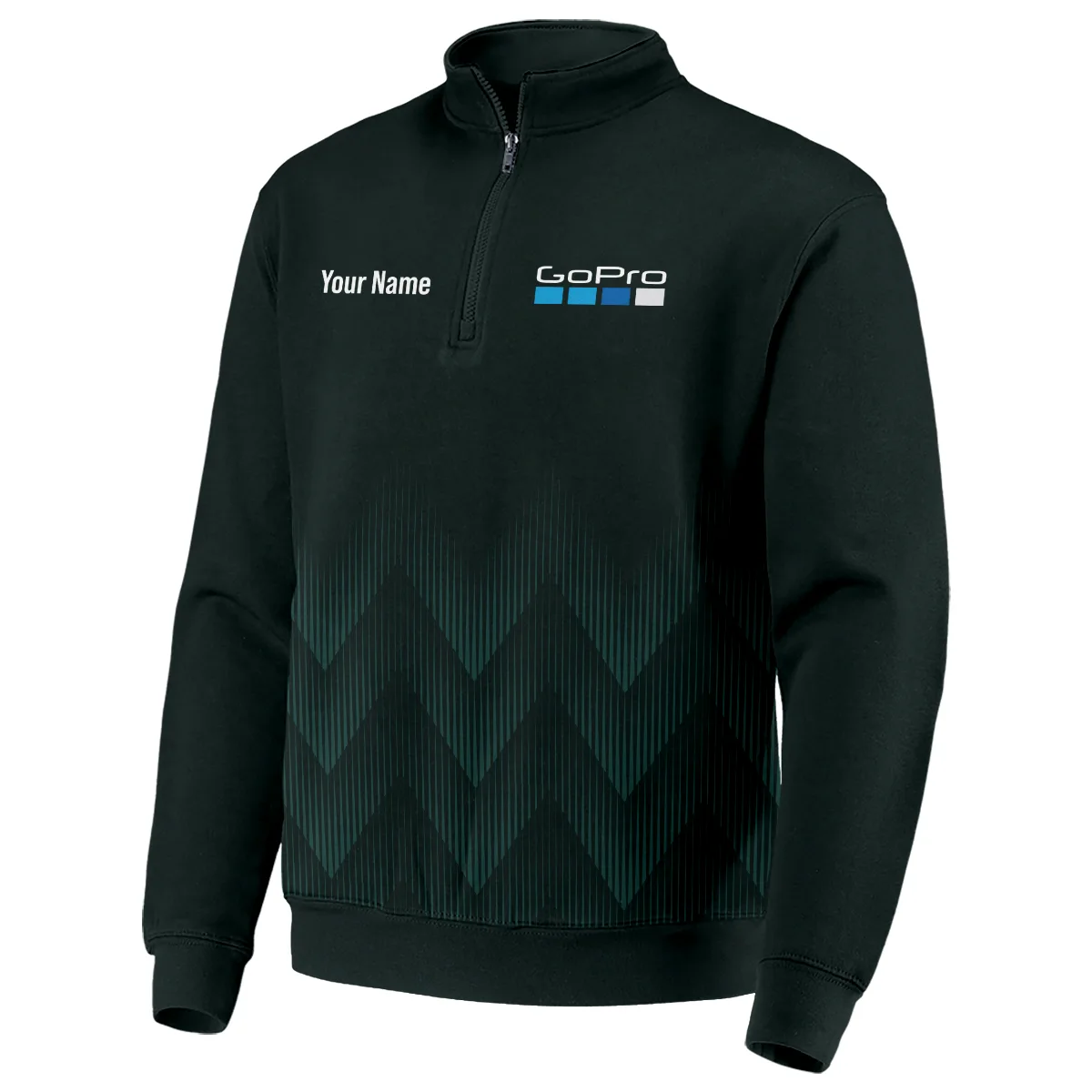 GoPro Photography Videography Quarter-Zip Jacket All Over Prints BLGK61224A2GP