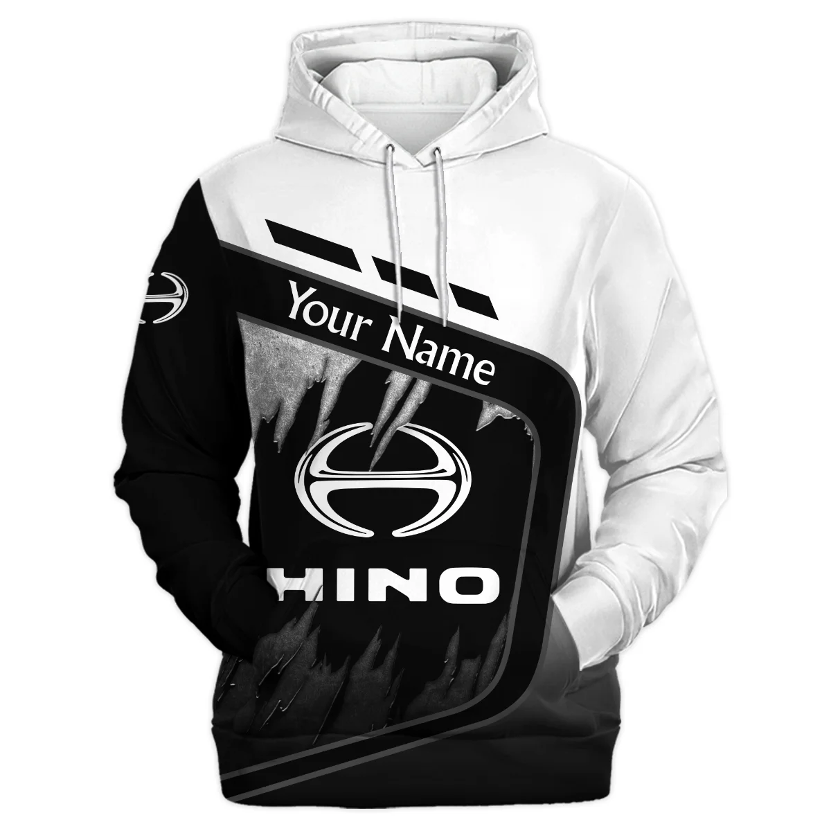 Hino Motors Gift For Trucker Exclusive Logo Hoodie BLT21125HNHD