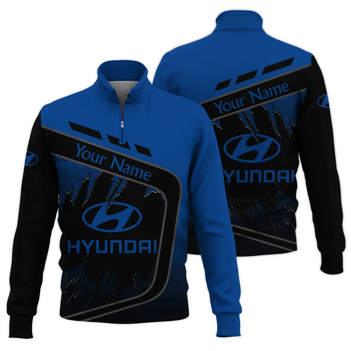 Hyundai Trucks Gift For Trucker Quarter-Zip Jacket All Over Prints BLT21125HDQTZ