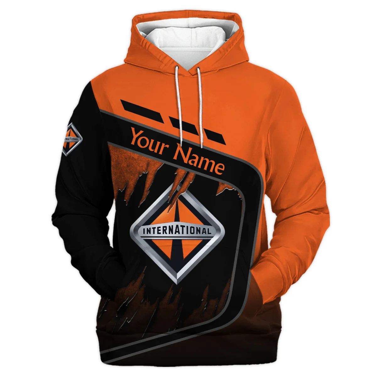 International Trucks Gift For Trucker Exclusive Logo Hoodie BLT21125ITHD
