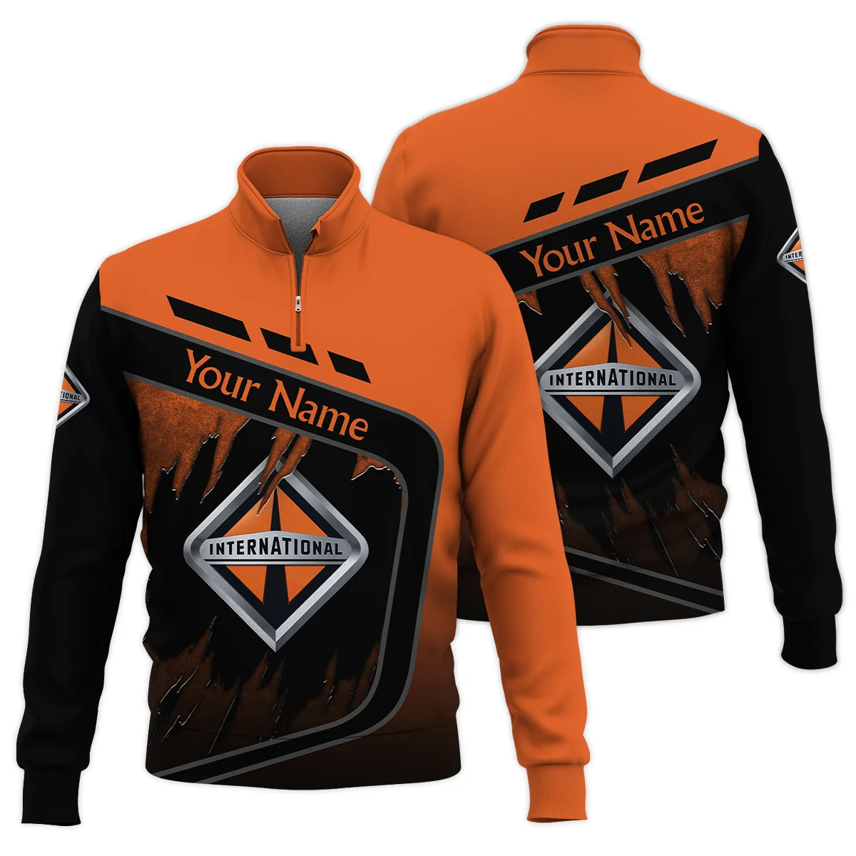 International Trucks Gift For Trucker Quarter-Zip Jacket All Over Prints BLT21125ITQTZ