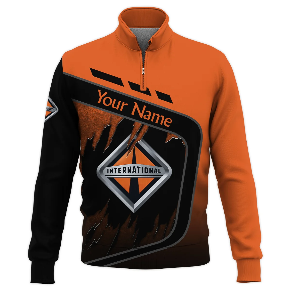 International Trucks Gift For Trucker Quarter-Zip Jacket All Over Prints BLT21125ITQTZ