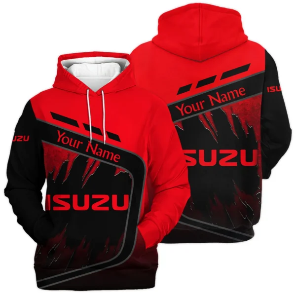Isuzu Trucks Gift For Trucker Exclusive Logo Hoodie BLT21125ISZHD