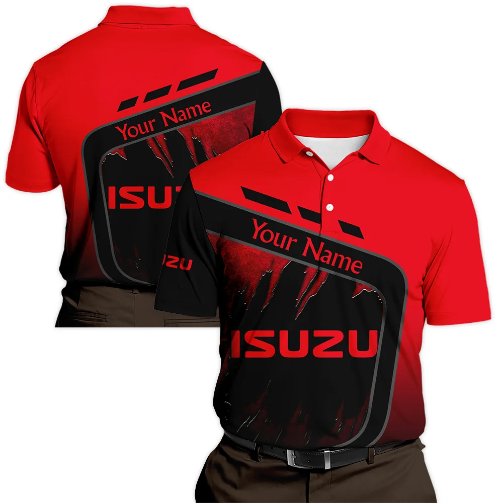 Isuzu Trucks Gift For Trucker Polo Shirt All Over Prints BLT21125ISZPL