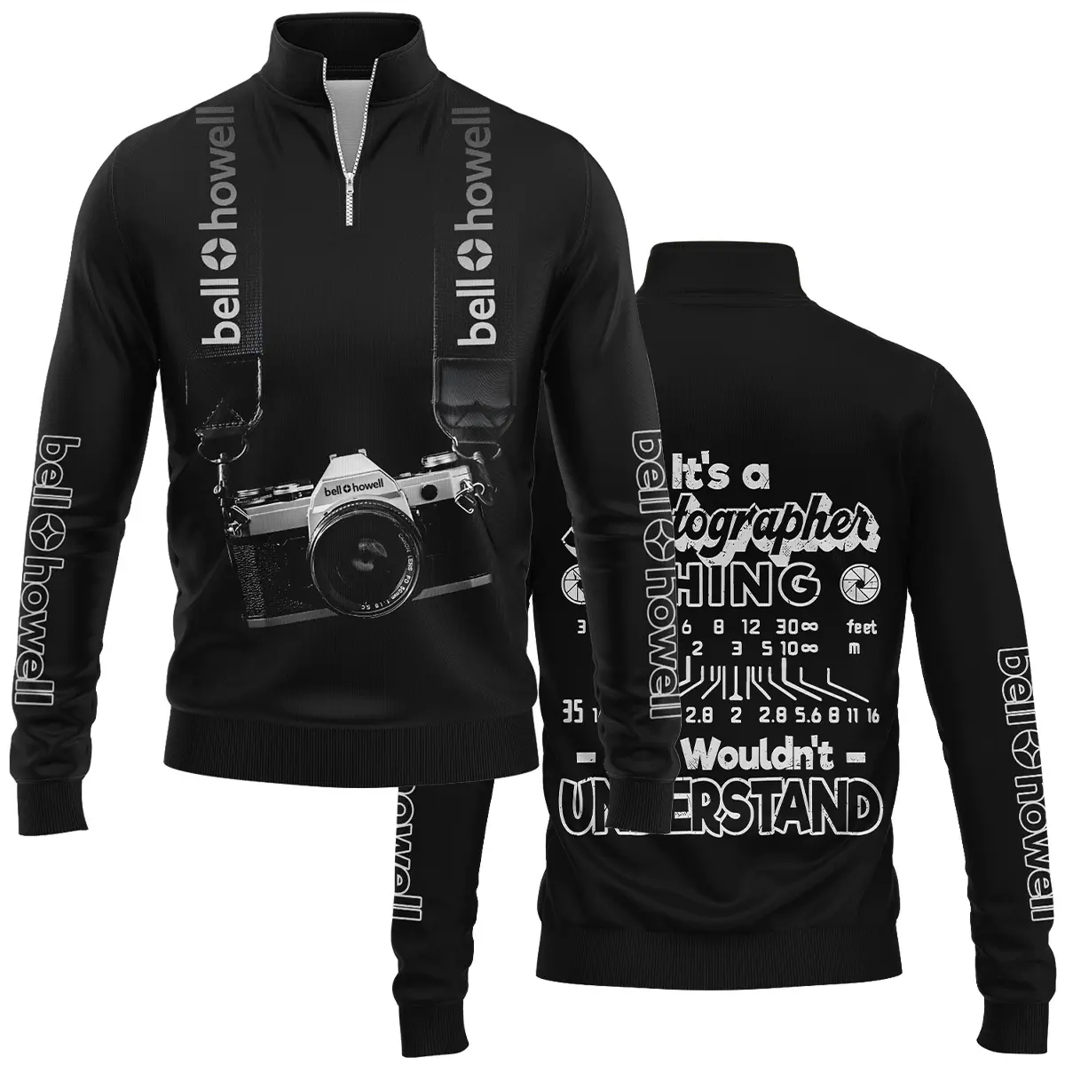 Isuzu Trucks Gift For Trucker Quarter-Zip Jacket All Over Prints BLT21125ISZQTZ
