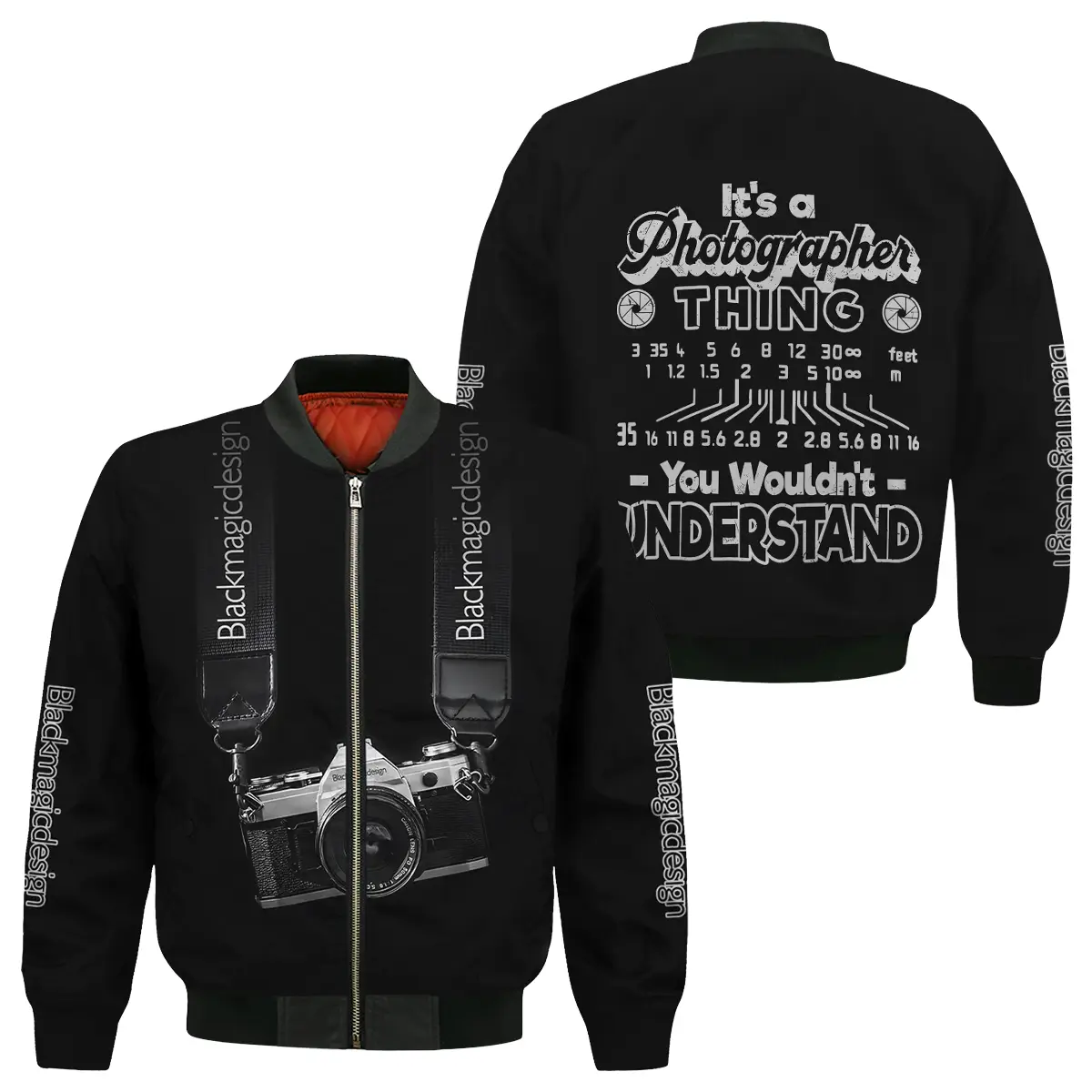 It's A Photographer Thing You Wouldn't Understand Blackmagic Design Photography Videography Apparel All Over Prints BL251024A2BMD - Bomber