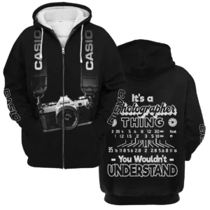 It's A Photographer Thing You Wouldn't Understand Bell & Howell Photography Videography Apparel All Over Prints BL251024A2BH - Zipper Hoodie