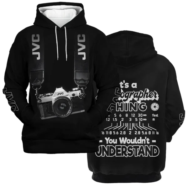 It's A Photographer Thing You Wouldn't Understand JVC Photography Videography Apparel All Over Prints BL251024A2JVC - Hoodie