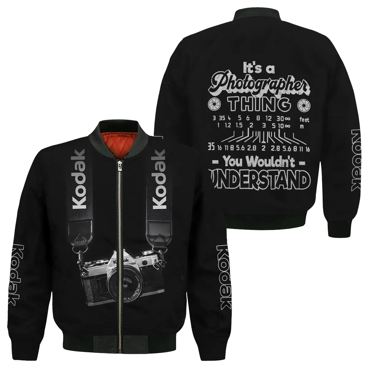 It's A Photographer Thing You Wouldn't Understand Kodak Photography Videography Apparel All Over Prints BL251024A2KD - Bomber