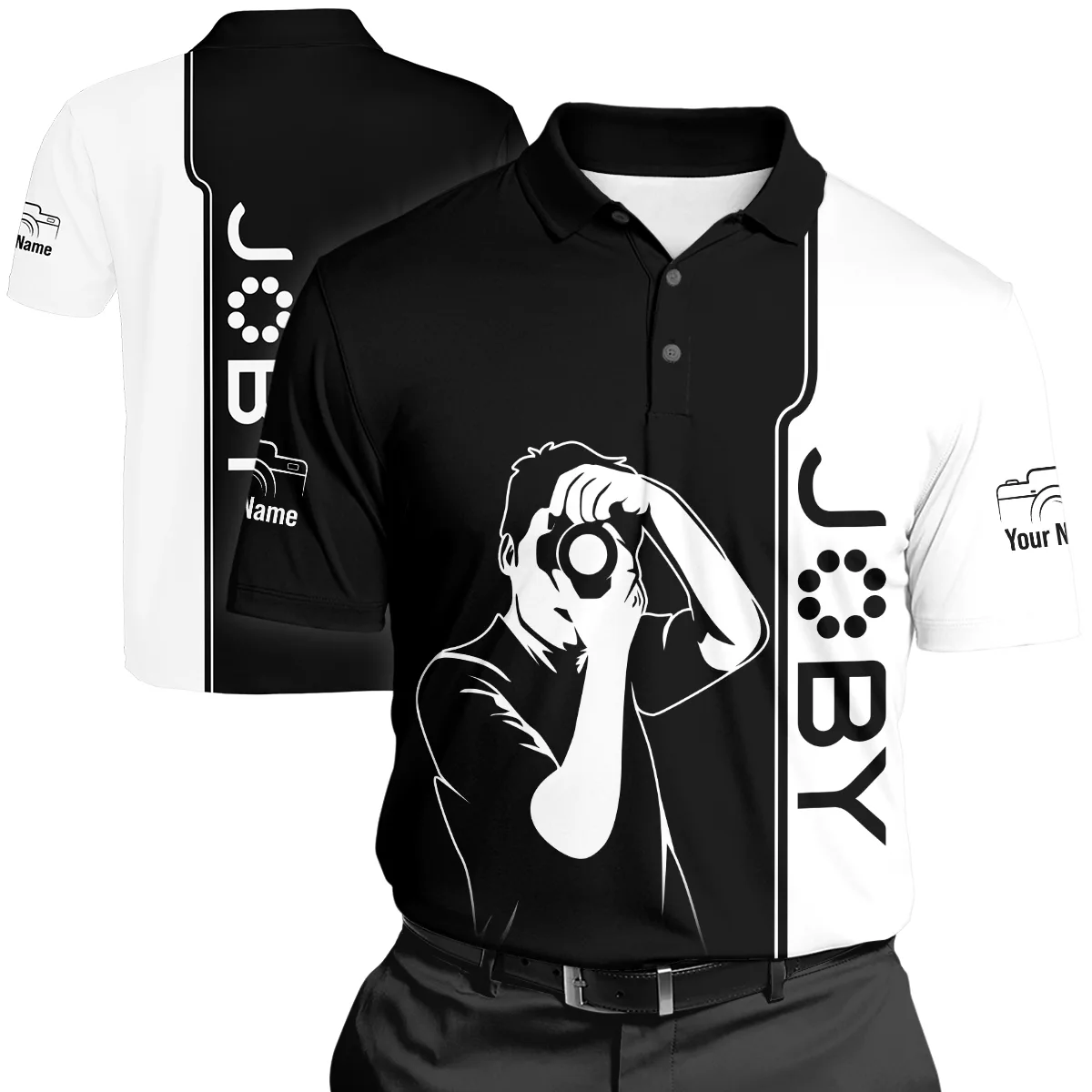 Joby Photography Videography Polo Shirt All Over Prints BLPT141224A1JB