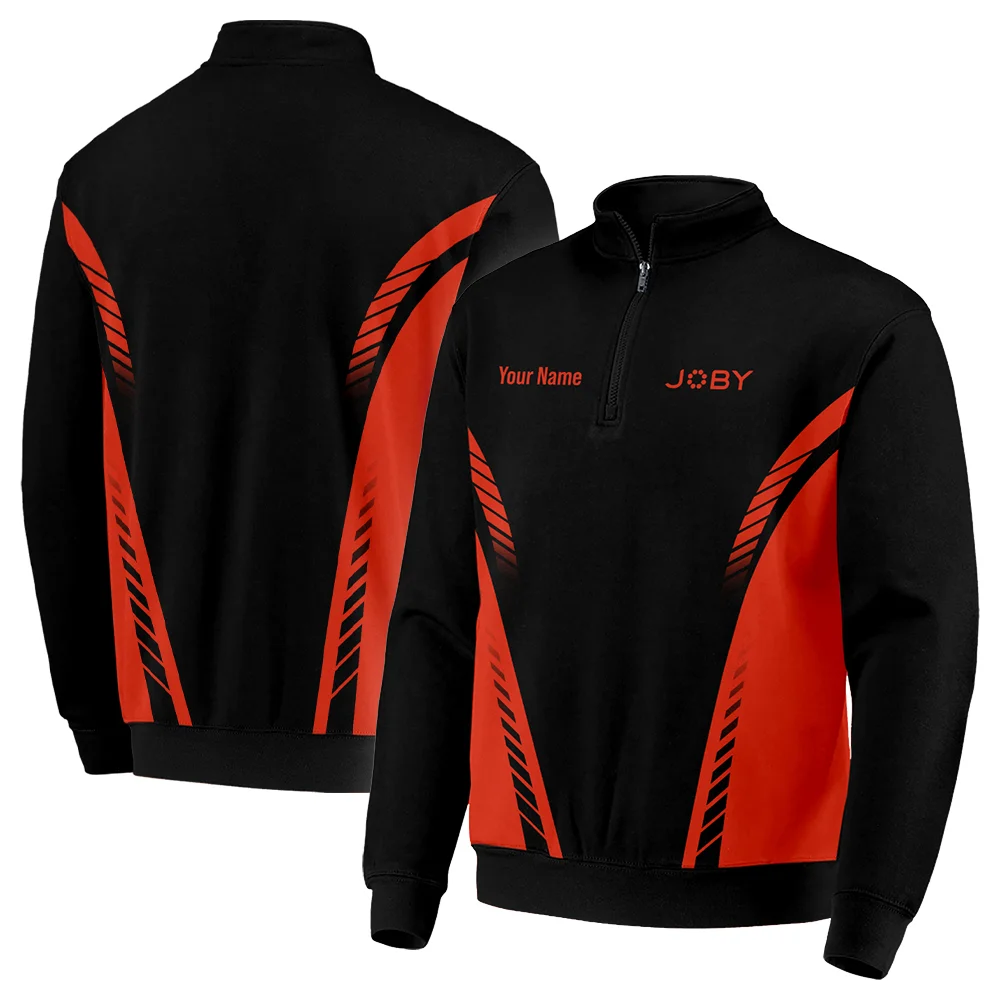 Joby Photography Videography Quarter-Zip Jacket All Over Prints BLPT161224A2JB