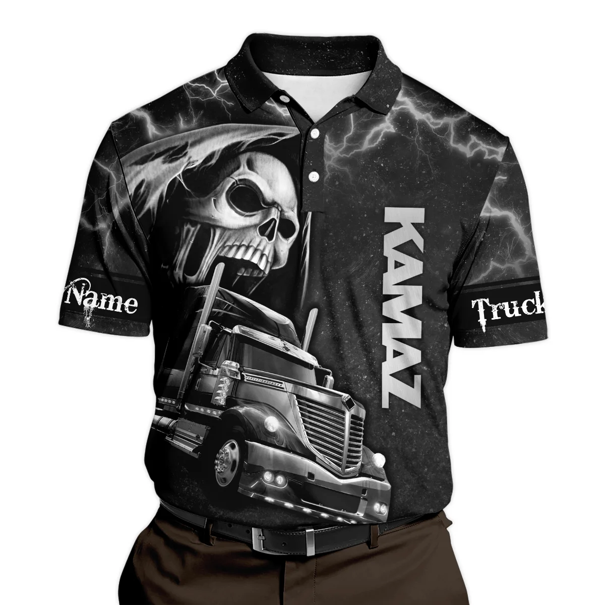 Kamaz Gift For Trucker Polo Shirt All Over Prints BLT22125KMZPL