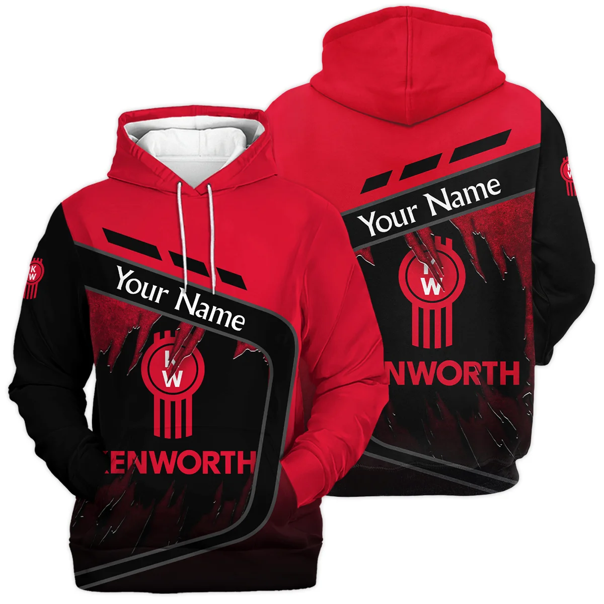 Kenworth Gift For Trucker Exclusive Logo Hoodie BLT21125KWHD