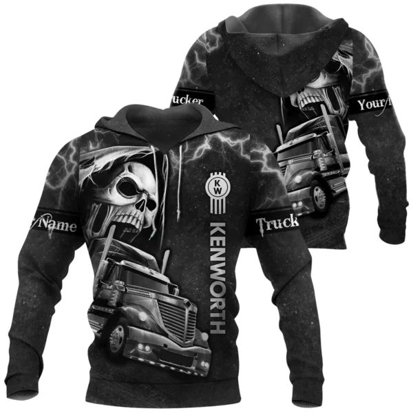 Kenworth Gift For Trucker Exclusive Logo Hoodie BLT22125KWHD