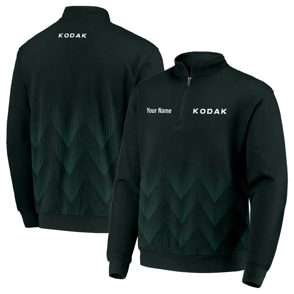 Kodak Photography Videography Quarter-Zip Jacket All Over Prints BLGK61224A2KD