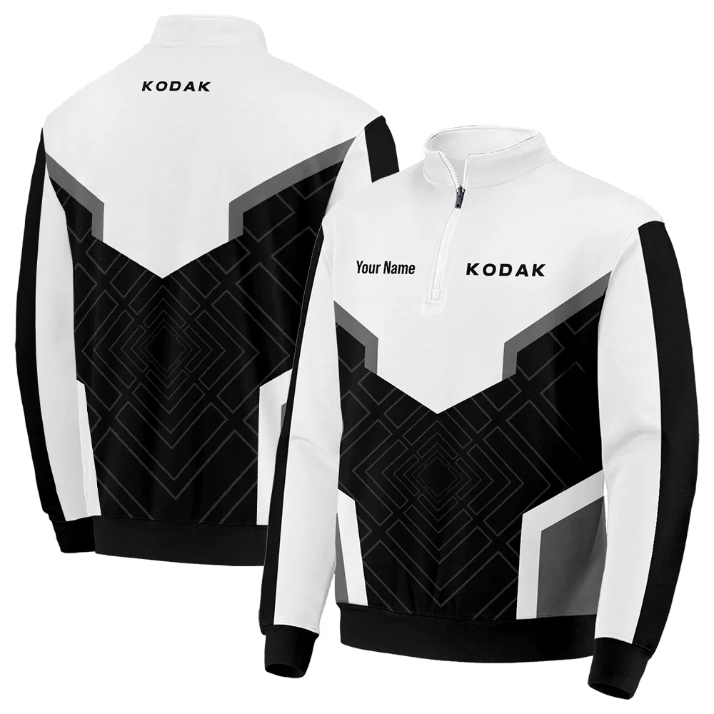 Kodak Photography Videography Quarter-Zip Jacket All Over Prints BLPT131224A2KD